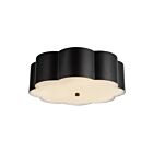 Kuzco Lighting FM603314MB Blossom 3-lumières 180W Noir mat Plafonnier Encastré