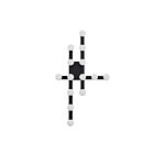 Kuzco Lighting FM63432-BK Rezz 51W Noir LED Plafonnier Encastré