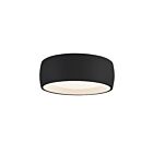 Kuzco Lighting FM82106-BK Savile 16W Noir LED Plafonnier Encastré