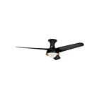 Kuzco Lighting HF522054MB Rubio 53W 54" Matte Noir LED Ventilateur 3000K