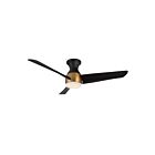 Kuzco Lighting HF91954-BG-MB Thalia 83W 54" Or Brossé et Matte Noir LED Ventilateur 3000K