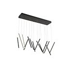 Kuzco Lighting LP14840-BK-UNV-010 Chute 96W Noir LED Suspendu