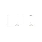 Kuzco Lighting LP17910-BK-UNV-010-RT Thread 60W Noir LED Suspendu