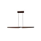 Kuzco Lighting LP21647-WT-UNV Dakota 20W Noyer LED Suspendu