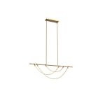 Kuzco Lighting LP317448VB-UNV Aryas 36W Laiton vieilli LED Suspendu