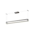 Kuzco Lighting LP45560-BN-UNV Plaza 80W Nickel brossé LED Suspendu