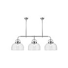 Kuzco Lighting LP461155CH Lancaster 3-Lumières 180W Chrome Suspendu