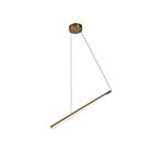 Kuzco Lighting LP68124-VB-UNV Lex 15W Laiton vieilli LED Suspendu