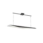Kuzco Lighting LP70548-BK-WH Taro 41W Noir et blanc LED Suspendu