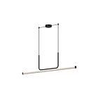 Kuzco Lighting LP73048-BK Vesper 35W Noir LED Suspendu