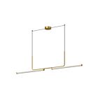 Kuzco Lighting LP73073-BG Vesper 43W Or brossé LED Suspendu