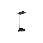 Kuzco Lighting LP73510-BK-WH Phoenix 13W Noir et blanc LED Suspendu
