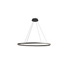 Kuzco Lighting LP79140-BK Ovale 28W Noir LED Suspendu