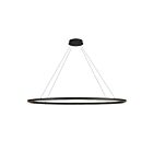 Kuzco Lighting LP79153-BK Ovale 37W Noir LED Suspendu