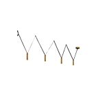Kuzco Lighting LP90404-VB Mason 42W Laiton vieilli LED Suspendu