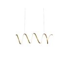 Kuzco Lighting LP93742-AN Synergy 56W Laiton antique LED Suspendu