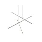 Kuzco Lighting MP10303-BN Vega 92W Nickel brossé LED Suspendu