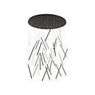 Kuzco Lighting MP14850-BK-UNV-010 Chute 260W Noir LED Suspendu