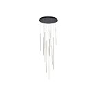 Kuzco Lighting MP14924-BK-UNV-010 Chute 135W Noir LED Suspendu