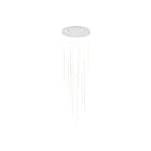 Kuzco Lighting MP14924-WH-UNV-010 Chute 135W Blanc LED Suspendu