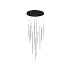 Kuzco Lighting MP14932-BK-UNV-010 Chute 195W Noir LED Suspendu