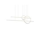 Kuzco Lighting MP14956-WH Chute Calypso 72W Blanc LED Suspendu
