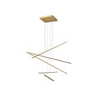 Kuzco Lighting MP18205-BG Vega Minor 122W Or brossé LED Suspendu