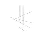 Kuzco Lighting MP18205-BN Vega Minor 122W Nickel brossé LED Suspendu