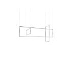 Kuzco Lighting MP28356-BN Arkell 83W Nickel brossé LED Suspendu
