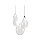 Suspendu cordon LED Kuzco Lighting Victoria MP3003 7W chrome