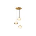 Kuzco Lighting MP301003BG-UNV Globo 32W Or brossé LED Suspendu