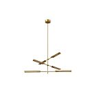 Kuzco Lighting MP316406VBMS-UNV Astrid 26W Abat-jour métallique et laiton vieilli LED Suspendu
