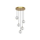 Kuzco Lighting MP321205NB Marni 25W Laiton naturel LED Suspendu