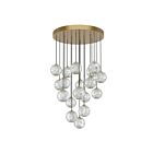 Kuzco Lighting MP321218NB Marni 90W Laiton naturel LED Suspendu