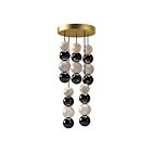 Kuzco Lighting MP321805NB Onyx 45W Laiton naturel LED Suspendu