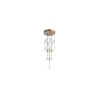Kuzco Lighting MP75113-BG Motif 53W Or brossé LED Suspendu