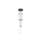Kuzco Lighting MP75121-BK Motif 80W Noir LED Suspendu