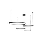 Kuzco Lighting MP84483-BK-UNV-010 Serif 90W Noir LED Suspendu