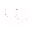 Kuzco Lighting MP89390-BN Talis 70W Nickel brossé LED Suspendu