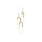 Kuzco Lighting MP95103-BG Huron 30W Or brossé LED Suspendu