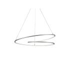 Kuzco Lighting PD11132-AS Twist 59W Argent antique LED Suspendu
