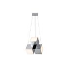 Kuzco Lighting PD20616-CH-UNV Tetra 33W Chrome LED Suspendu