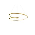 Kuzco Lighting PD22332-BG-UNV Ampersand 67W Or brossé LED Suspendu