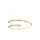 Kuzco Lighting PD22339-BG-UNV-010 Ampersand 94W Or brossé LED Suspendu