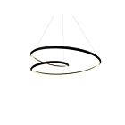 Kuzco Lighting PD22339-BK-UNV-010 Ampersand 94W Noir LED Suspendu