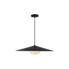 Kuzco Lighting PD22824-BK-WH Cruz 13W Noir et blanc LED Suspendu