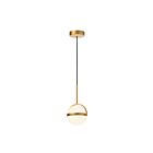 Kuzco Lighting PD301001BG Globo 11W Or brossé LED Suspendu