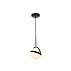 Kuzco Lighting PD301001MB-UNV Globo 11W Noir mat LED Suspendu