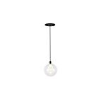 Kuzco Lighting PD3106-BK Bolla 3W Noir LED Suspendu