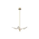 Kuzco Lighting PD321105NB Flora 38W Laiton naturel LED Suspendu